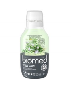 Ополаскиватель Well Gum с мятно травяным вкусом 6 250 мл Biomed Splat