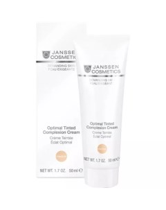 Дневной крем оптимал комплекс Optimal Tinted Complexion Cream Medium SPF 10 50 мл Janssen cosmetics
