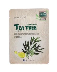 Маска с экстрактом чайного дерева для лица S miracle Tea Tree Essence Mask 30 г Yu.r