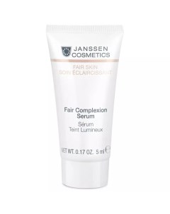 Интенсивно осветляющая сыворотка Fair Complexion Serum 5 мл Janssen cosmetics