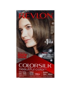 Набор для окрашивания волос в домашних условиях крем активатор краситель бальзам 40 Пепельный коричн Revlon professional