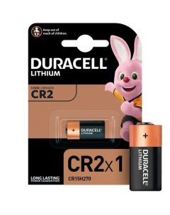 Батарейка CR2 3V литиевая 1 шт в блистере Duracell