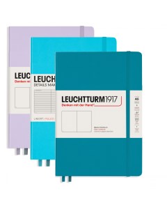 Записная книжка в линейку Leuchtturm A5 251 стр твердая обложка Leuchtturm1917