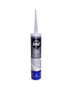 Санитарный силиконовый герметик для ванны и кухни Selsil