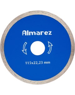 Отрезной алмазный диск по керамике Almarez