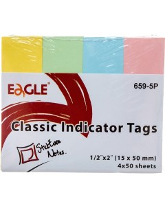 Бумажные клейкие закладки Eagle