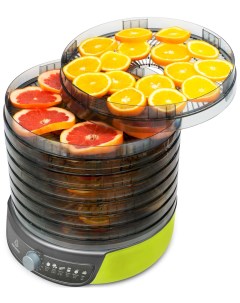Сушилка для овощей с функциями приготовления йогурта и десертов EFD 1001VM оливковый с серым Мастерица
