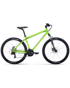 Велосипед SPORTING 275 2 0 D 275 8 ск рост 17 2023 ярко зеленый серебристый RB3R78136BGNXSR Forward