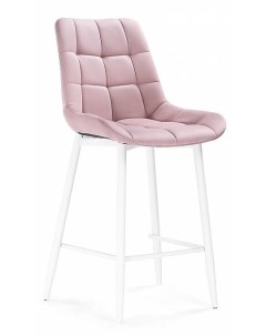 Барный стул Алст розовый белый Bravo