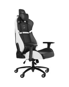Компьютерное кресло Gr чёрно белое Warp