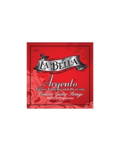 Струны для классической гитары La Bella Argento Extra Fine Silver Plating SM La bella