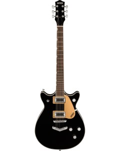 Электрогитары GRETSCH G5222 Electromatic Double Jet BT LRL Black Gretsch guitars