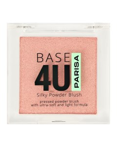 Румяна для лица BASE 4U SILKY POWDER BLUSH тон 01 Parisa