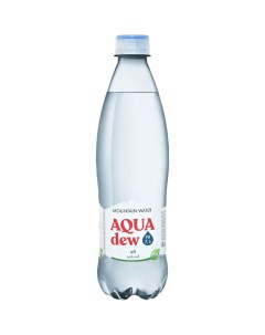 Вода минеральная негазированная 0 5 л Aqua dew