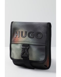 Текстильная сумка репортер с логотипом Hugo