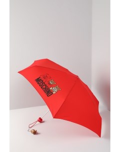 Складной зонт с логотипом бренда Moschino