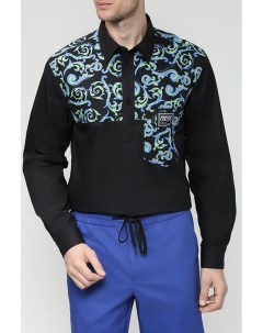 Рубашка с ярким принтом Versace jeans couture