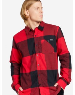 Рубашка мужская Cornell Woods Fleece Lined Flannel Красный Columbia