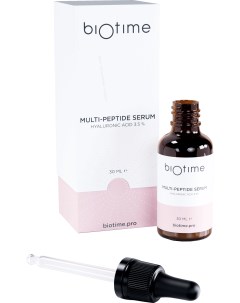 Сыворотка Multi Peptide Serum Мультипептидная с Гиалуроновой Кислотой 30 мл Biotime