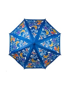 Зонт трость полуавтоматический для мальчиков Zenden