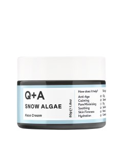 Питательный крем для лица Snow Algae 50 гр Q+a