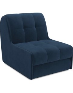 Кресло кровать Барон 2 темно синий Luna 034 Mebel ars