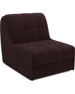 Кресло кровать Барон 2 велюр шоколад HB 178 16 Mebel ars