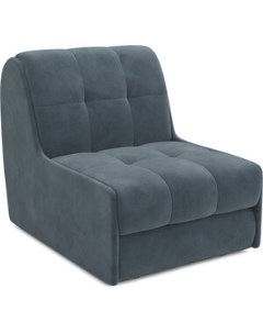 Кресло кровать Барон 2 велюр серо синий HB 178 26 Mebel ars