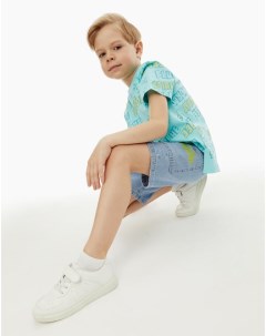 Джинсовые шорты Cargo для мальчика Gloria jeans