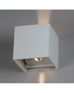 Уличный настенный светодиодный светильник it01 a310 white белый 100x100 см Italline