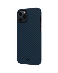 Чехол Pitaka iPhone 12 PRO 12 сине черный KI1208P iPhone 12 PRO 12 сине черный KI1208P