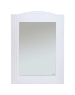 Зеркало Эльбрус 65 белая эмаль Misty