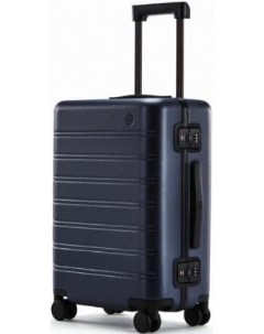 Чемодан Manhattan Frame Luggage поликарбонат синий Ninetygo