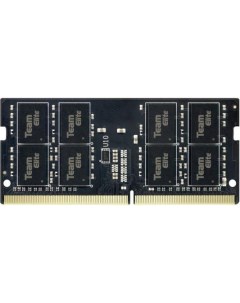 Оперативная память для ноутбука 16Gb 1x16Gb PC4 25600 3200MHz DDR4 SO DIMM CL22 TED416G3200C22 S01 Team