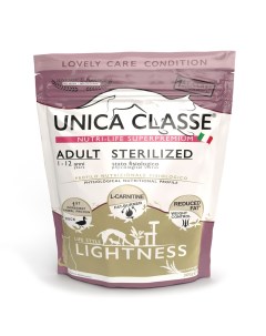 Adult Sterilized Lightness Сухой корм для стерилизованных кошек с уткой 300 гр Unica