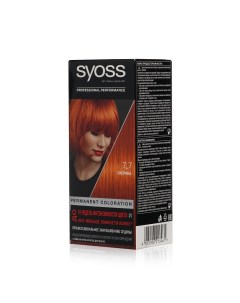 Крем краска для волос Color 7 7 Паприка Syoss