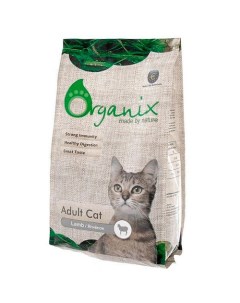 Сухой корм Органикс для кошек Гипоаллергенный Ягненок Organix