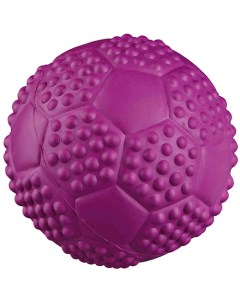 Игрушка Трикси для собак Мяч футбольный с пищалкой натуральный каучук Trixie