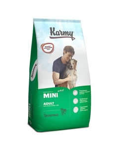 Сухой корм Карми для взрослых собак Мелких пород Телятина Karmy