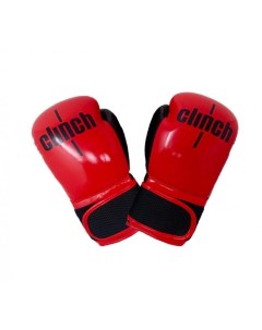 Перчатки боксерские Aero красно черные 8 унций Clinch