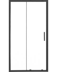 Душевая дверь в нишу Connect 2 110 см черный шелк Ideal standard