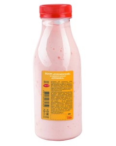Йогурт Коломенский из цельного молока с клубникой 3 4 4 5 БЗМЖ 350 г Коломенское