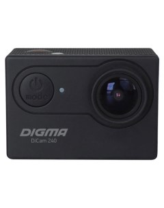 Экшн камера DiCam 240 черная Digma