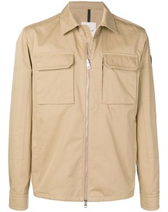 Moncler куртка рубашка на молнии нейтральные цвета Moncler