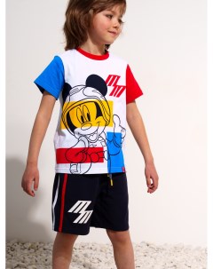 Комплект трикотажный для мальчиков фуфайка футболка шорты Playtoday kids