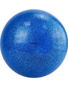 Мяч для художественной гимнастики d15см ПВХ AGP 15 01 синий с блестками Torres