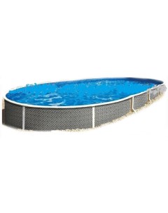 Морозоустойчивый бассейн Azuro Rattan овальный 5 5х3 7х1 2 м Premium Mountfield