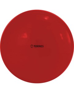 Мяч для художественной гимнастики однотонный d15см ПВХ AG 15 01 красный Torres