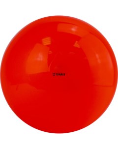 Мяч для художественной гимнастики однотонный d15см ПВХ AG 15 04 оранжевый Torres