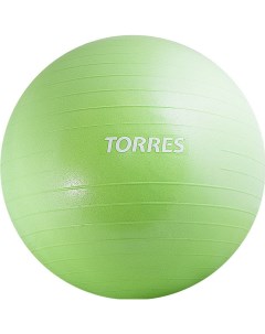 Мяч гимнастический d55 см с насосом AL121155GR зеленый Torres